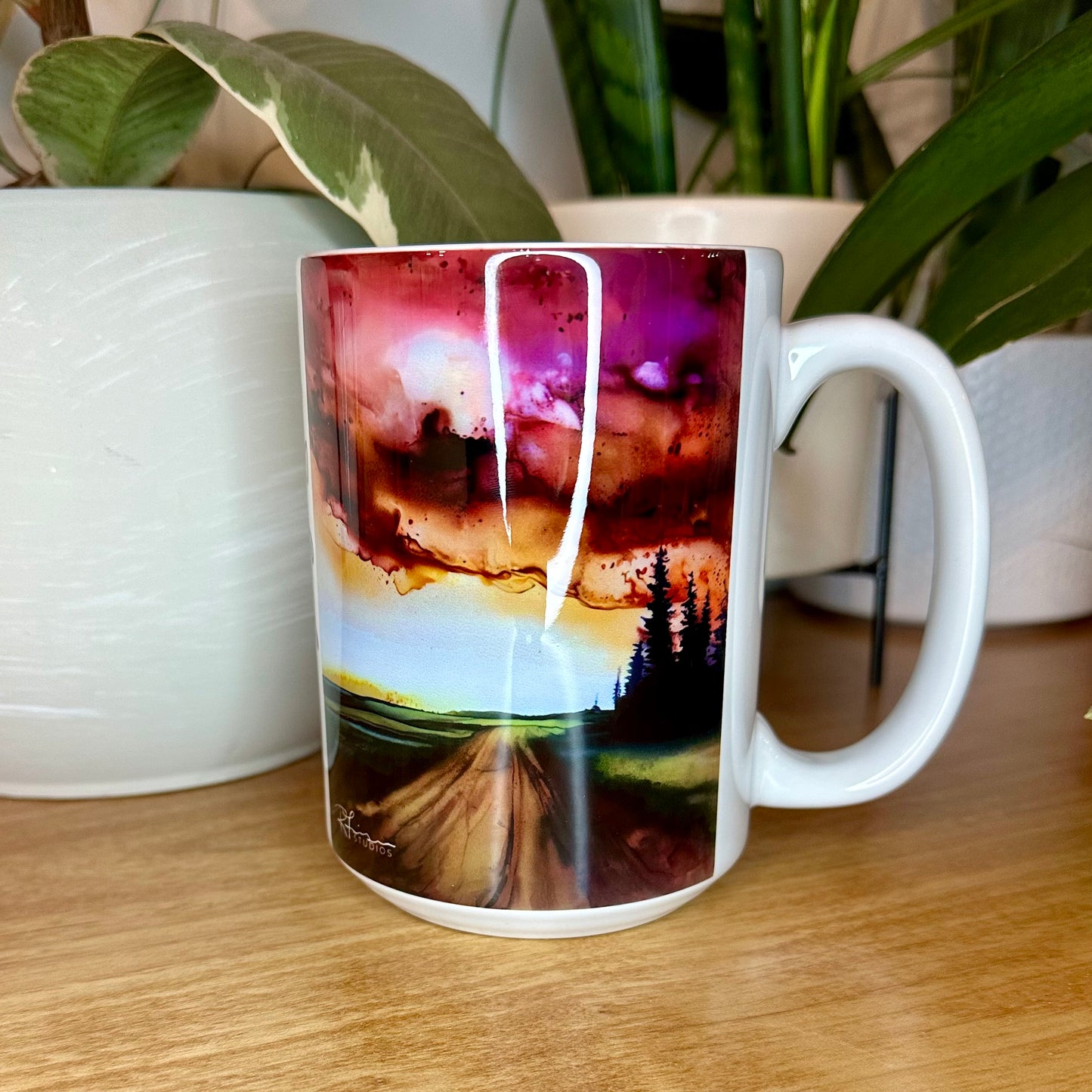 Auburn Skies and Haze Combination - 15oz Mug - Prairie Love Collection - PREORDER