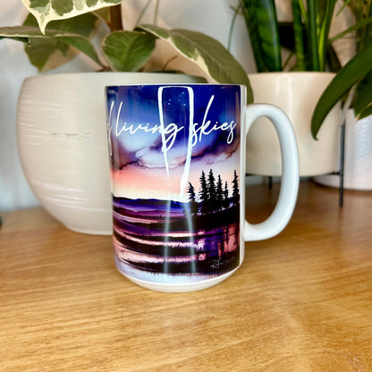 Coffee Cup/Mug - "Lavender Haze Land of Living Skies" 2023 Collection