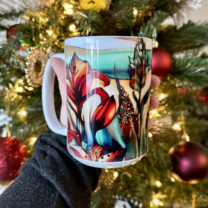 Mug - 1.5 Lilies and Some Weird Wheat - 15oz