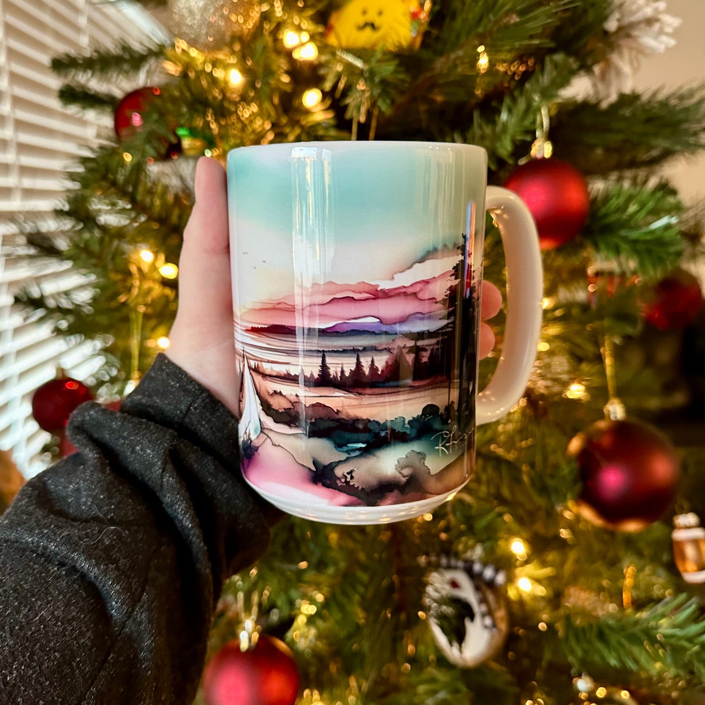 Road to Nowhere - 15oz Mug - Land of Living Skies Collection - IN STOCK