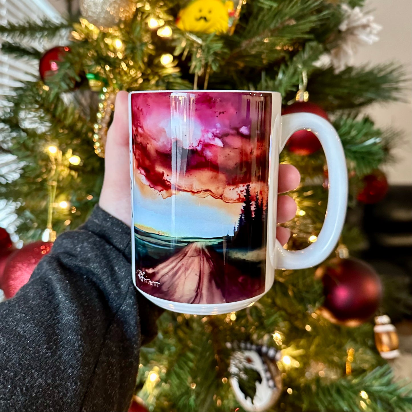 Auburn Skies and Haze Combination - 15oz Mug - Prairie Love Collection - PREORDER