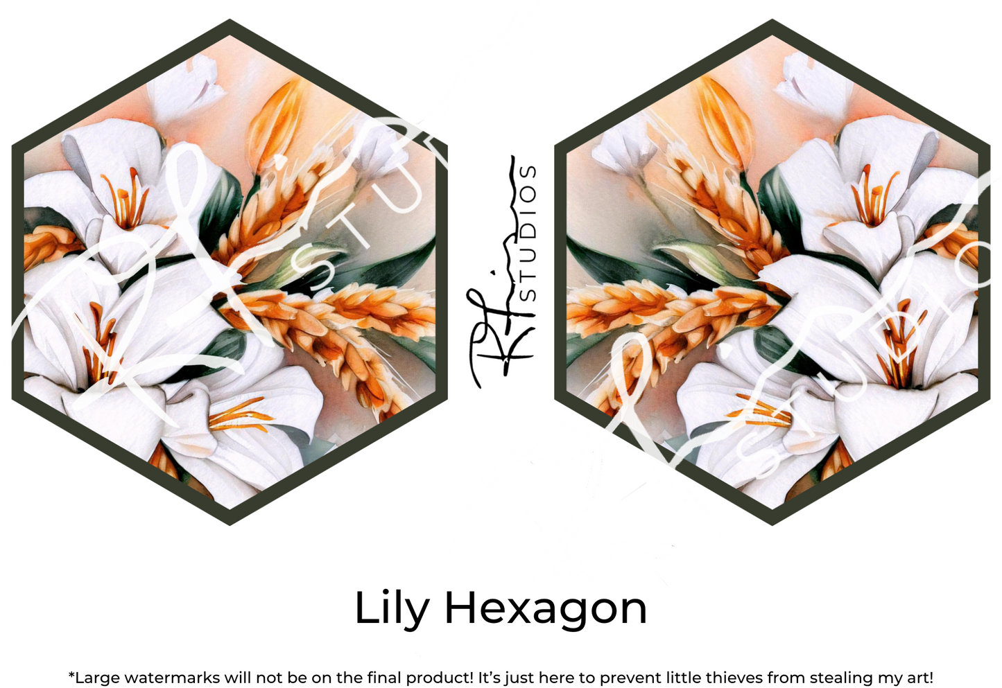 Lily Hexagon - 15oz Mug - Prairie Love Collection - PREORDER