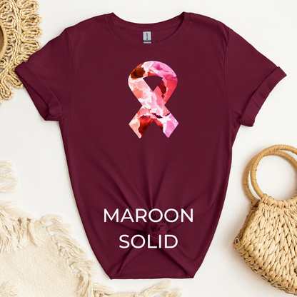 Pink Ribbon Apparel For Breast Cancer - Adult T-Shirt