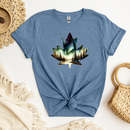 Canada Maple Leaf - "Monsoon Skies" Painting - Apparel