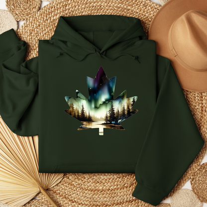 Canada Maple Leaf - "Monsoon Skies" Painting - Apparel