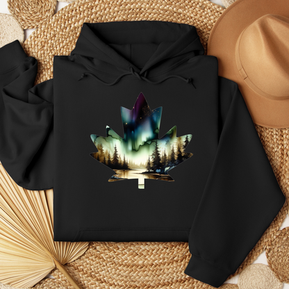 Canada Maple Leaf - "Monsoon Skies" Painting - Apparel
