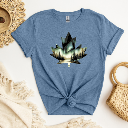 Canada Maple Leaf - "Monsoon Skies 2.0" Painting - Apparel