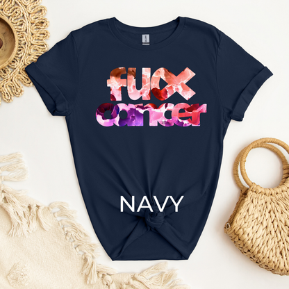 F*ck Cancer Apparel For Breast Cancer - Adult T-Shirt