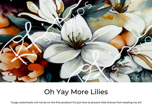 Oh Yay More Lilies - 15oz Mug - Prairie Love Collection - IN STOCK