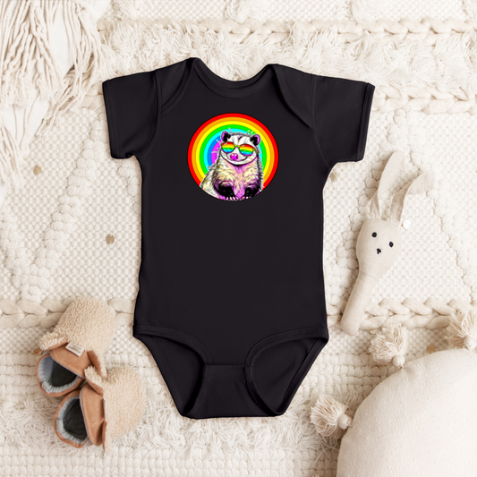 Pride Preorder - Infant/Onesie/Diaper Shirt/Baby - O'Possum McSaussum