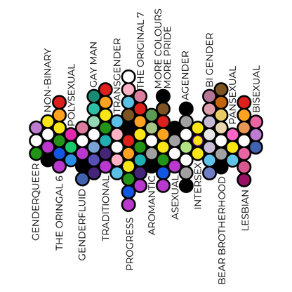 Adult T-Shirt - Dots - Pride Preorder