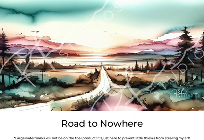 Road to Nowhere - 15oz Mug - Land of Living Skies Collection - IN STOCK