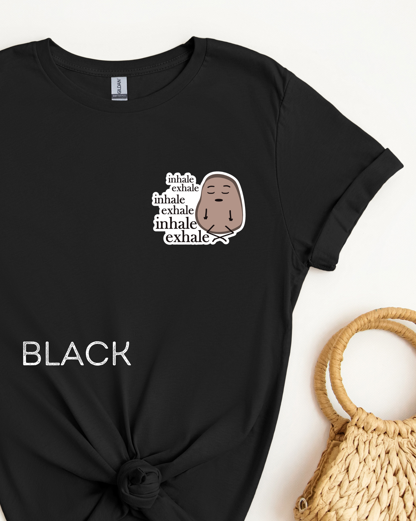 The Sad Potato Apparel - Inhale Exhale - Adult