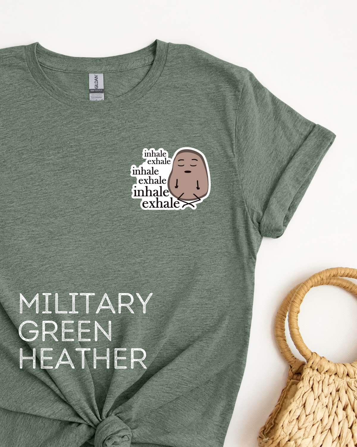 The Sad Potato Apparel - Inhale Exhale - Adult