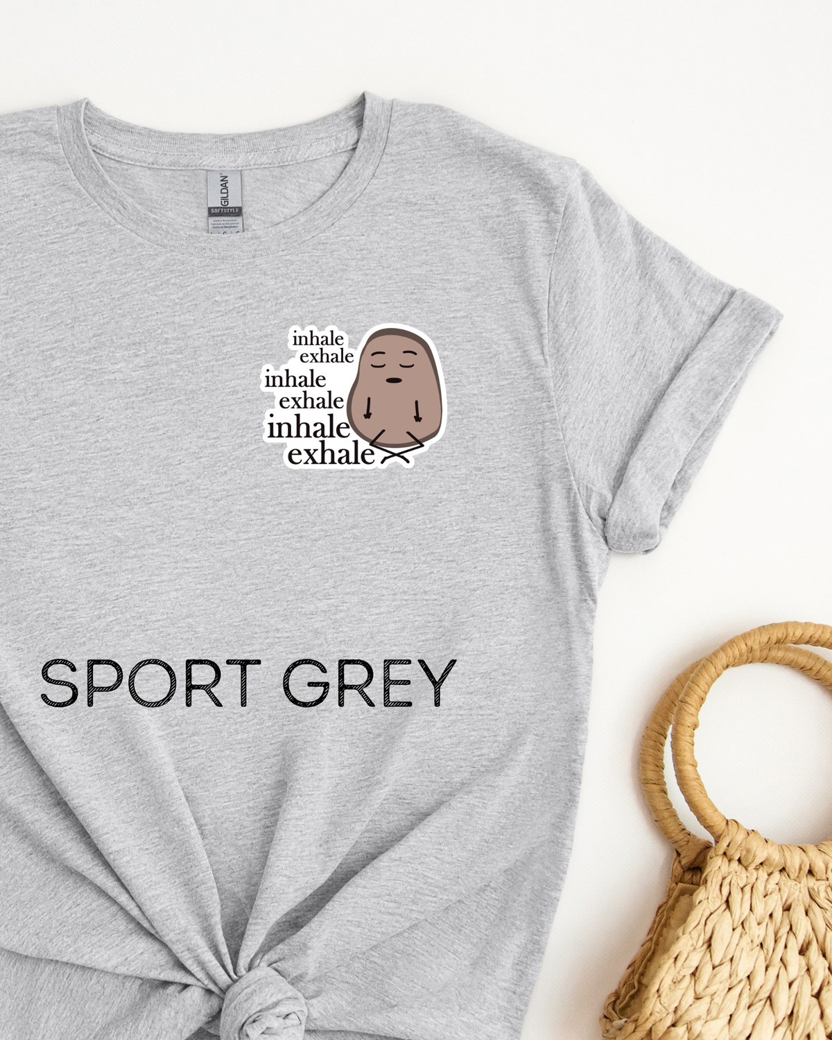 The Sad Potato Apparel - Inhale Exhale - Adult