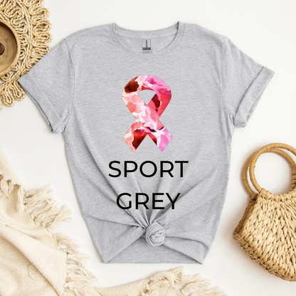 Pink Ribbon Apparel For Breast Cancer - Adult T-Shirt