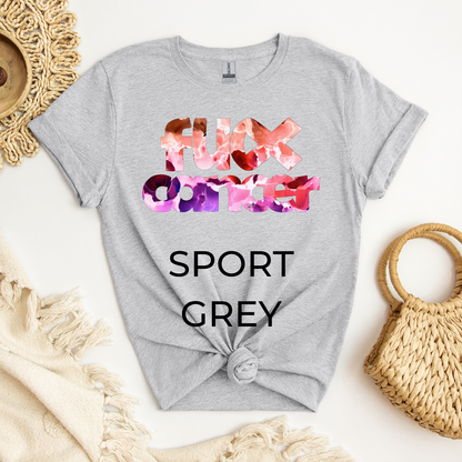 F*ck Cancer Apparel For Breast Cancer - Adult T-Shirt