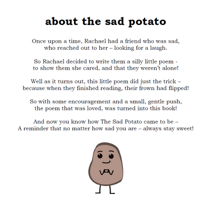 The Sad Potato - a silly book about emotions for all ages!