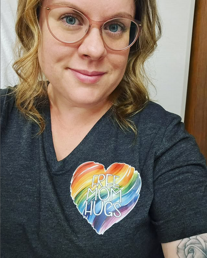 Adult T-Shirt - Free Mom Hugs - Pride Preorder