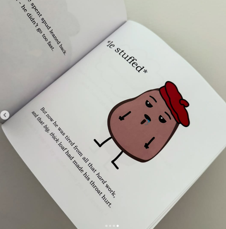 BOOK - Francois Frites Really Loves His Baguette *NOT A CHILDREN'S BOOK*