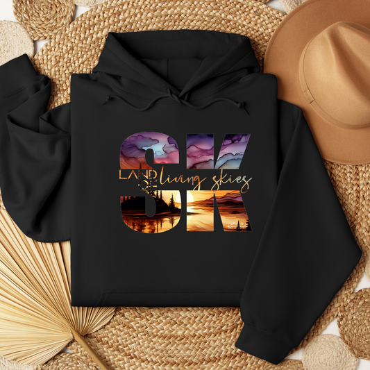 The Vault Collection - Ember on Black - Tank Top, T-shirt, Sweatshirt and Hoodie