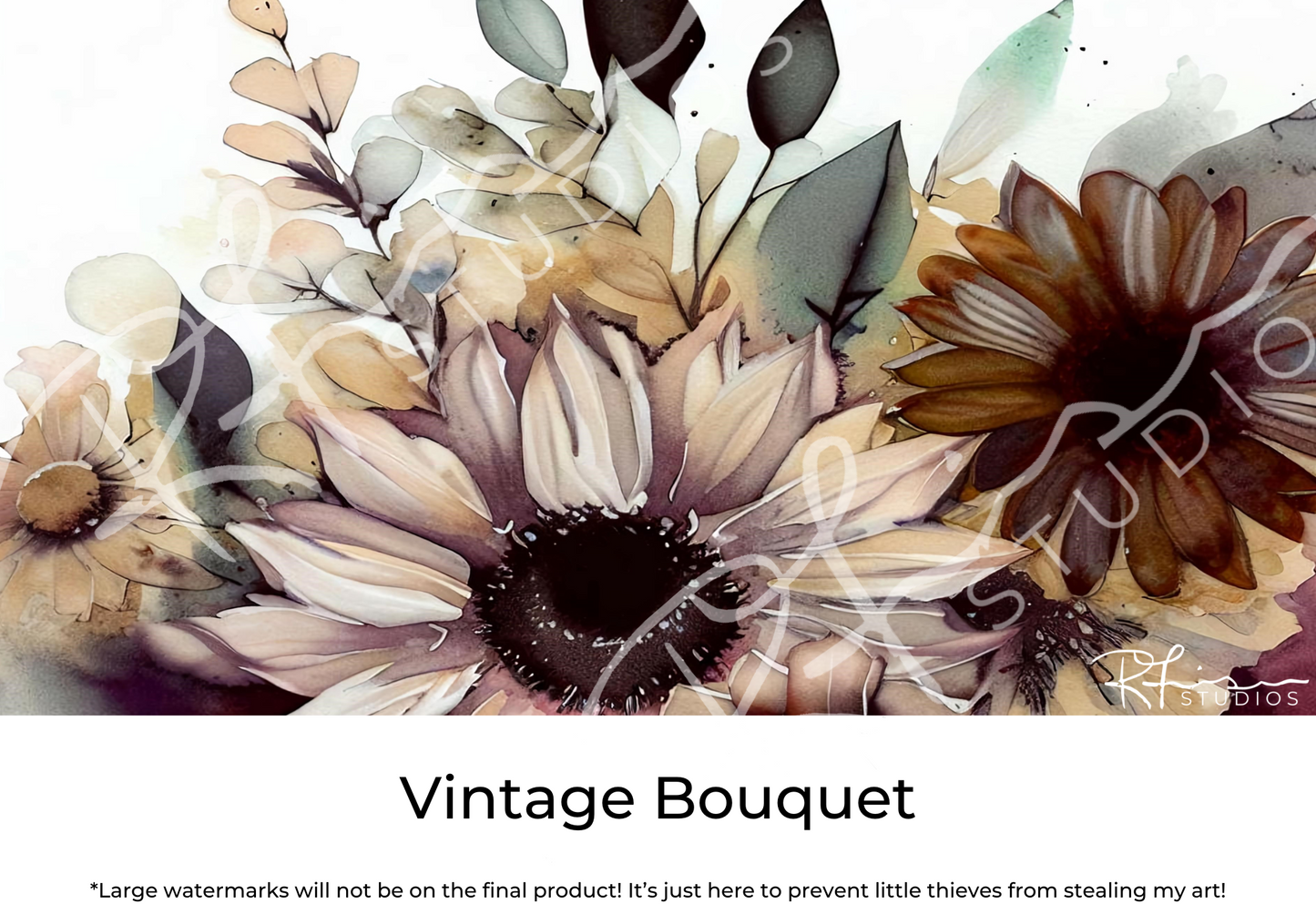 Vintage Bouquet - 15oz Mug - Prairie Love Collection - PREORDER