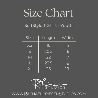 Youth T-Shirt - Pastel Hearts - Pride Preorder