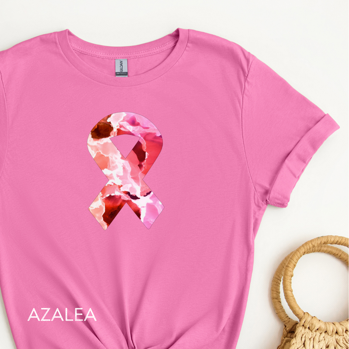 Pink Ribbon Apparel For Breast Cancer - Adult T-Shirt