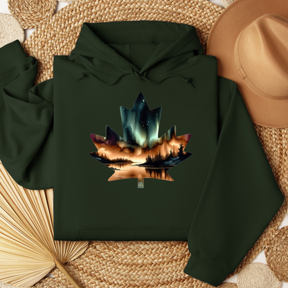 Canada Maple Leaf - "Copperwood" Painting - Apparel