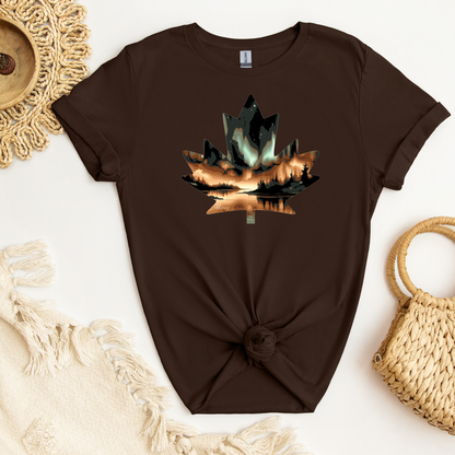Canada Maple Leaf - "Copperwood 2.0" Painting - Apparel