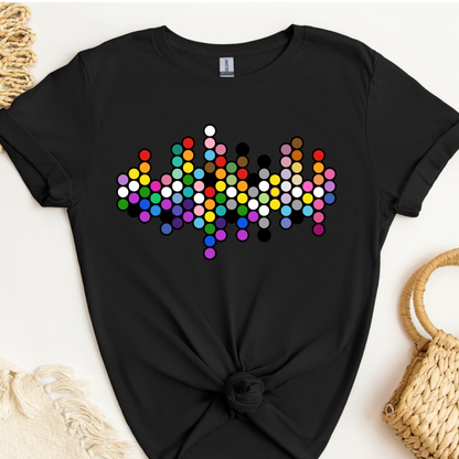 Adult T-Shirt - Dots - Pride Preorder
