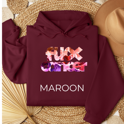 Fu*k Cancer Apparel For Breast Cancer - Adult Hoodie Bunnyhug Pullovers Fleece