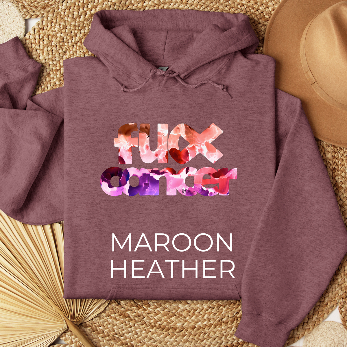 Fu*k Cancer Apparel For Breast Cancer - Adult Hoodie Bunnyhug Pullovers Fleece