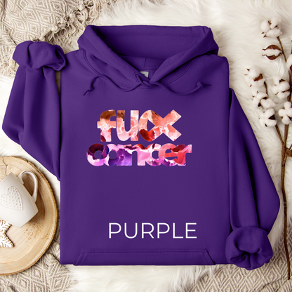 Fu*k Cancer Apparel For Breast Cancer - Adult Hoodie Bunnyhug Pullovers Fleece