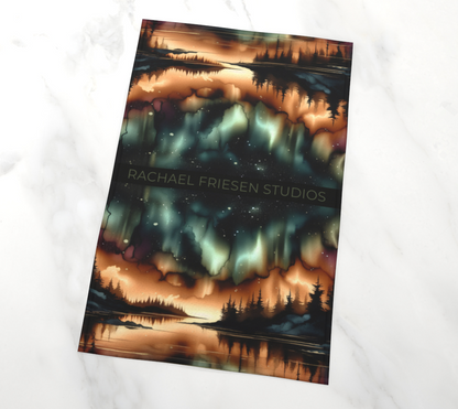 Kitchen Towel/Dish Towel/Tea Towel - Copperwood - Doubled