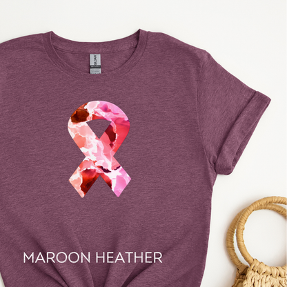 Pink Ribbon Apparel For Breast Cancer - Adult T-Shirt