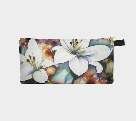 A Galaxy But Lilies - Prairie Love Floral Series - Accessory Bag - Made to Order
