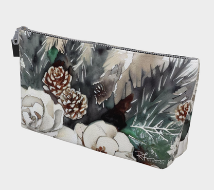 Beauty Bag - 10" and 12" - Winter Wonderland - Made to Order