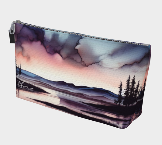 Lavender Haze - Land of Living Skies Series - Beauty Bags - Made to Order
