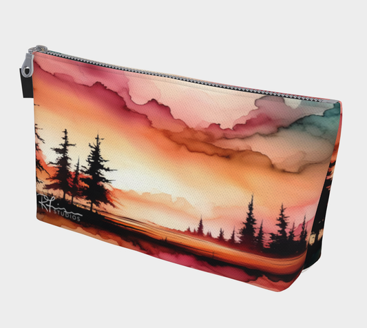 Daybreak - Land of Living Skies Series - Beauty Bags - Made to Order