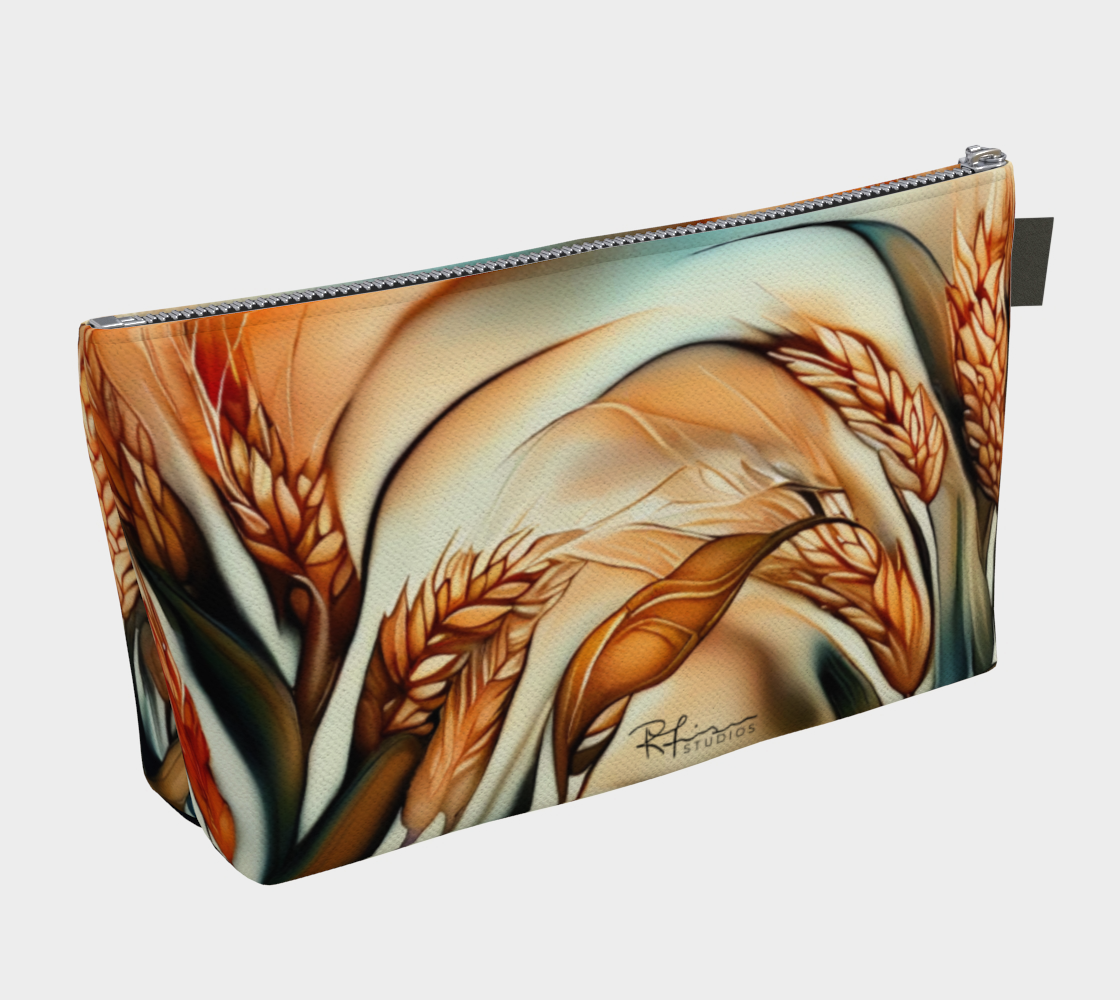 Wheaty Arch - Prairie Love Floral Series - Beauty Bags - Made to Order