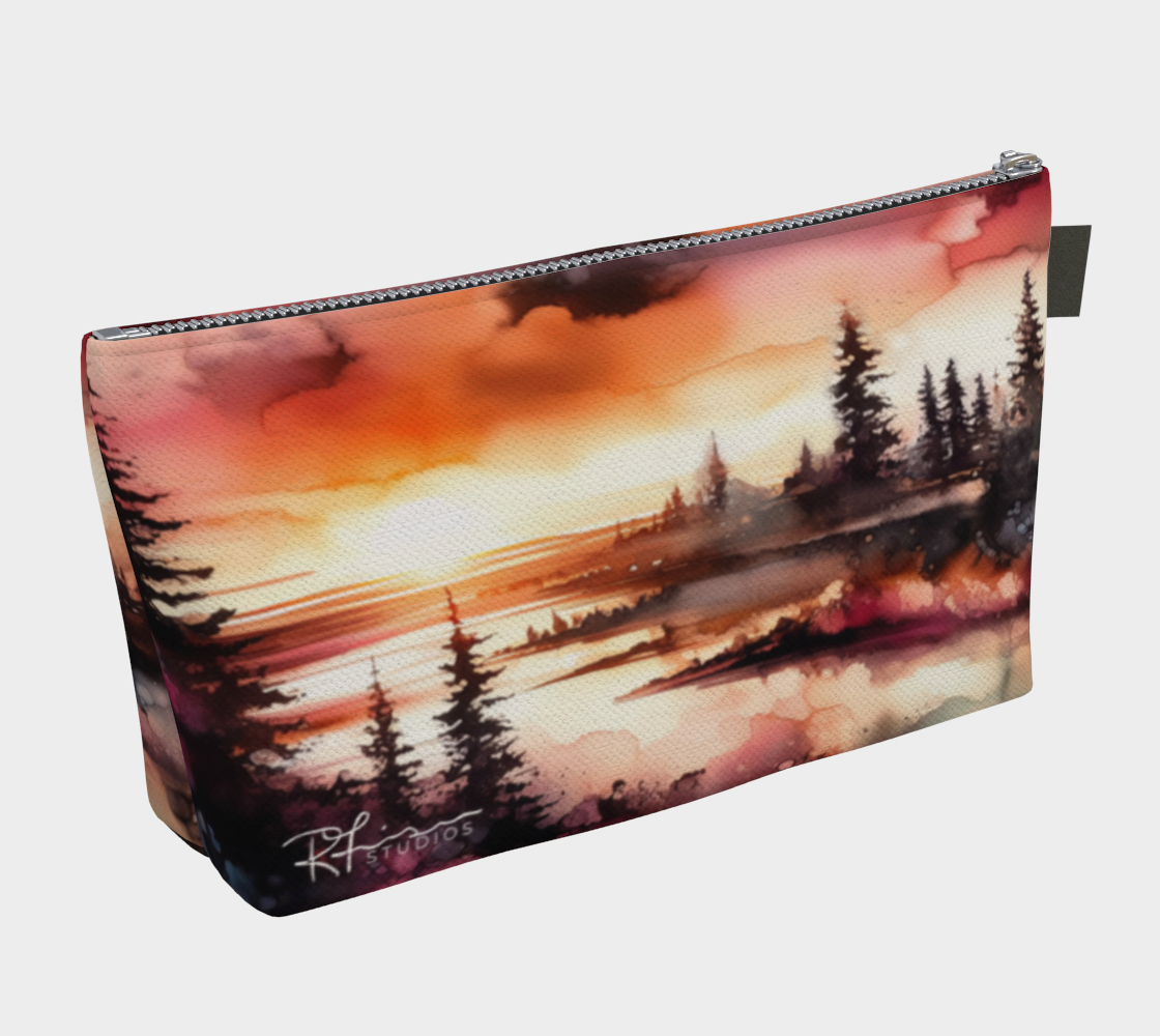 Haunted - Land of Living Skies Series - Beauty Bags - Made to Order