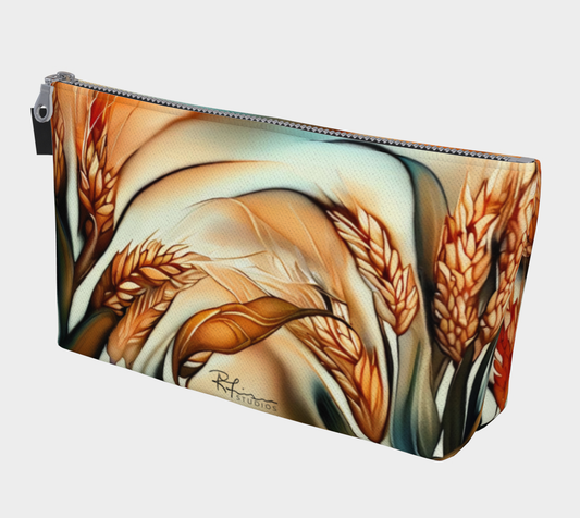 Wheaty Arch - Prairie Love Floral Series - Beauty Bags - Made to Order