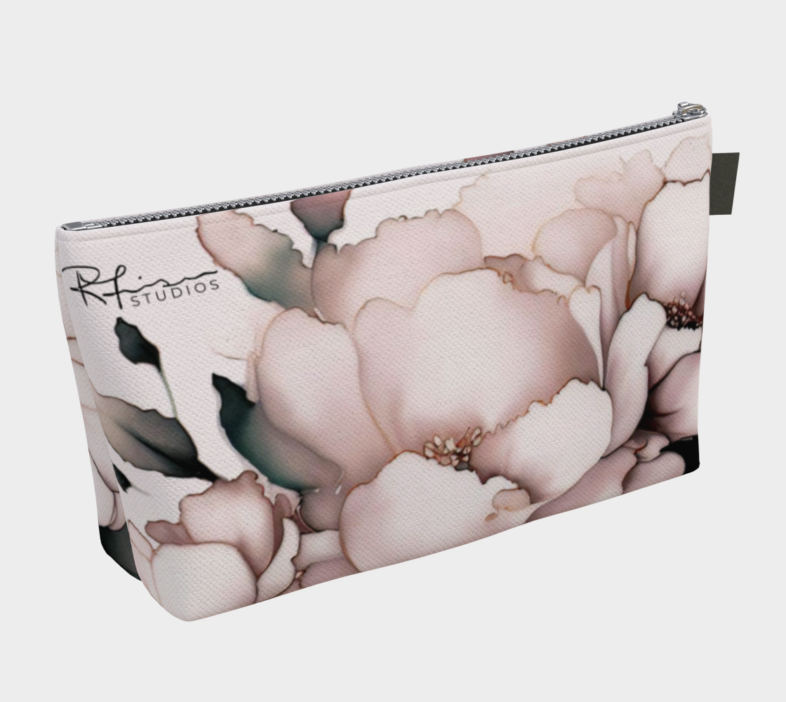 Pretty in Pink - Prairie Love Floral Series - Accessory Bag - Made to Order