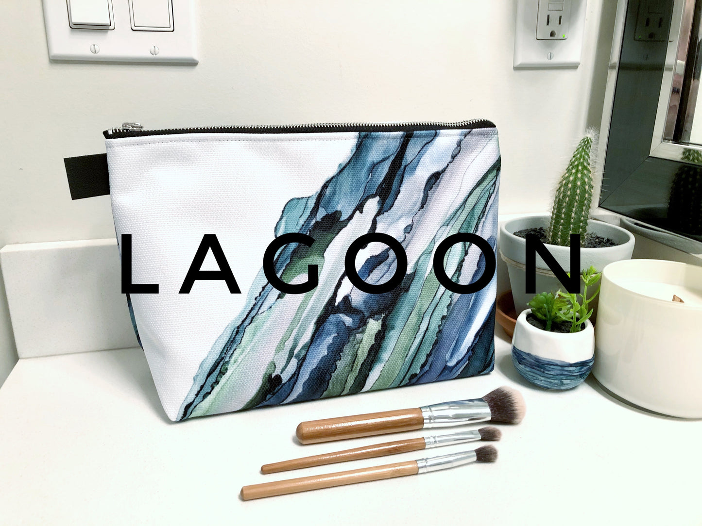 Lagoon - Beauty Bag - Made to Order