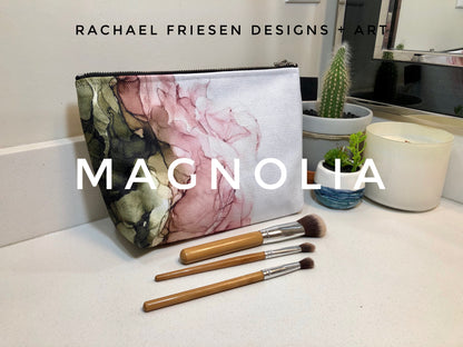 Beauty Bag - 10" and 12" - Magnolia - Made to Order