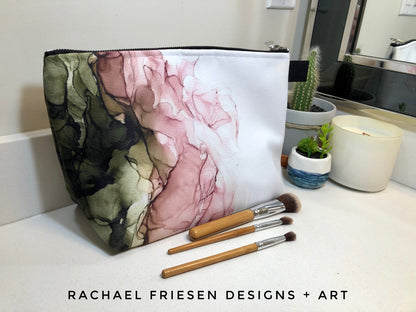 Beauty Bag - 10" and 12" - Magnolia - Made to Order