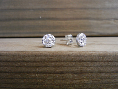Bright Silver Mini Studs