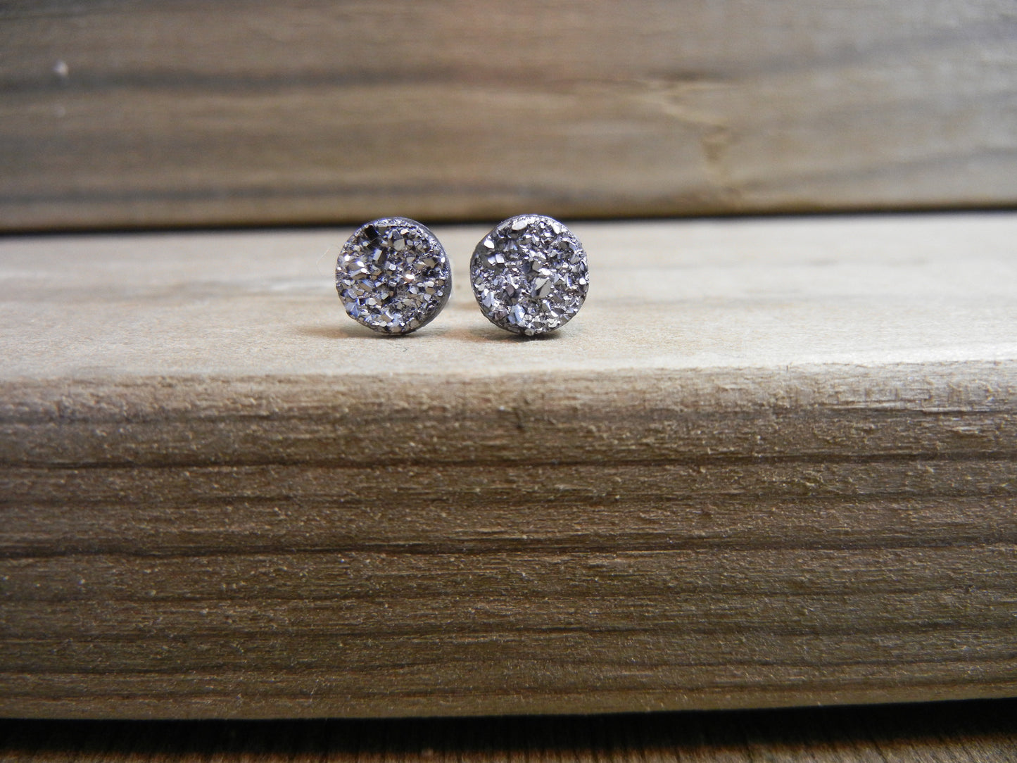 Gunmetal Mini Studs