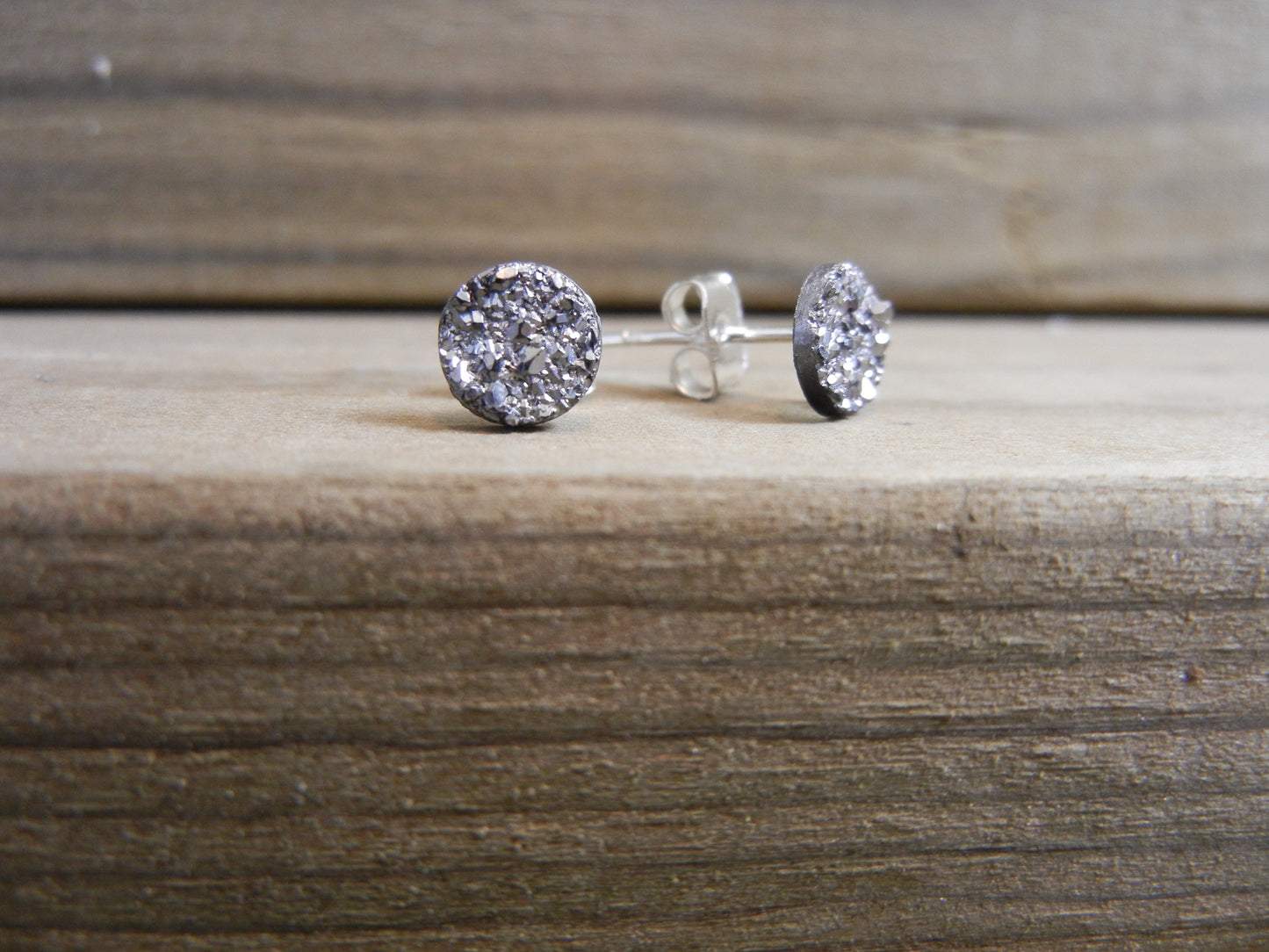 Gunmetal Mini Studs